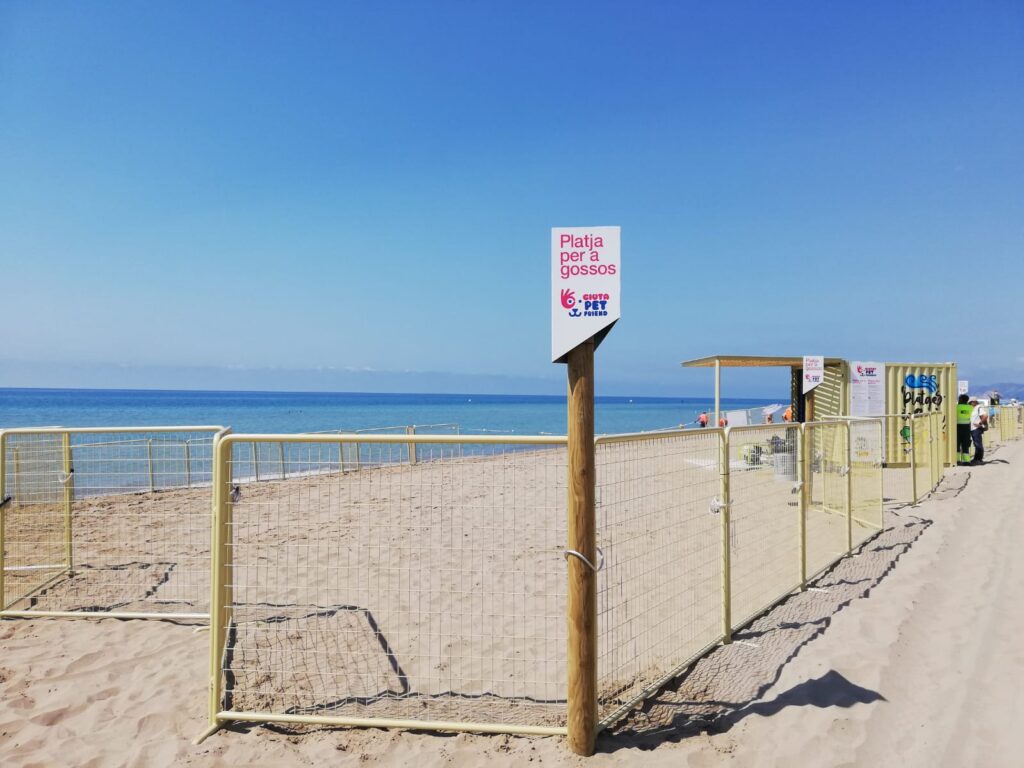 La playa para perros (Ayuntamiento de Gavà)