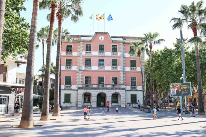 Ayuntamiento de Castelldefels. Foto: Castelldefels.info.