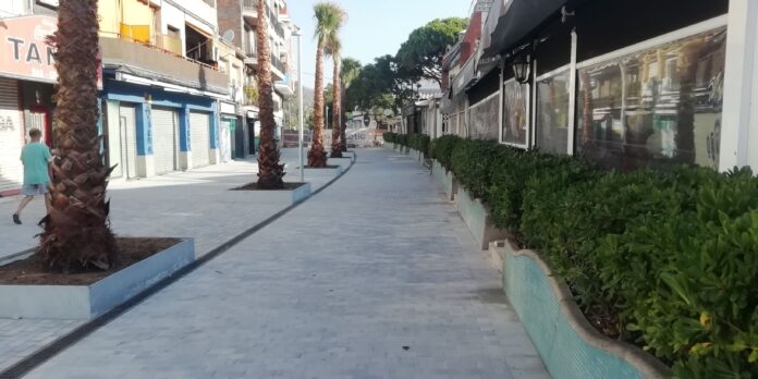 Trabajos acabados de la Fase 1 (Ayuntamiento de Castelldefels)