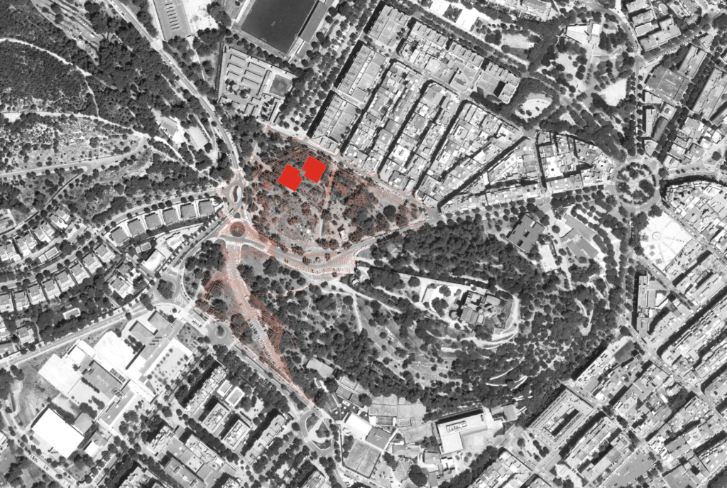 Ubicación de las viviendas a construir.