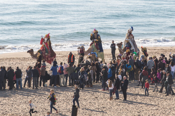 Llegada de los Reyes Magos a Castelldefels (Ayuntamiento de Castelldefels)