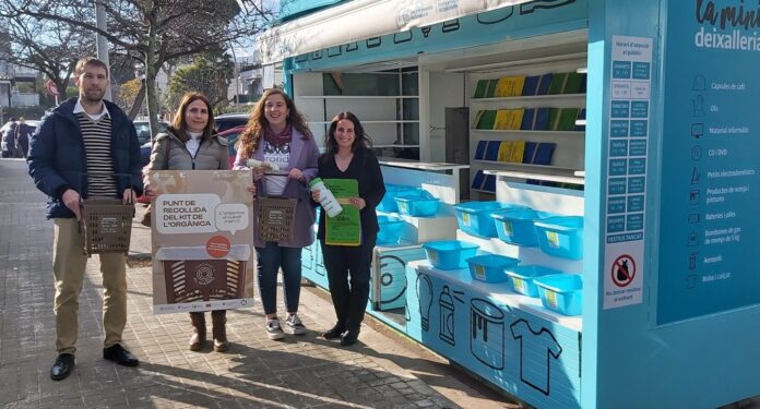 Momento de la apertura al público (Ayuntamiento de Castelldefels)