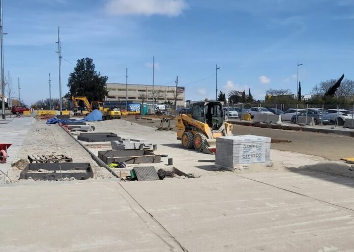 Tramo de la calle Industria (Ayuntamiento de Castelldefels)