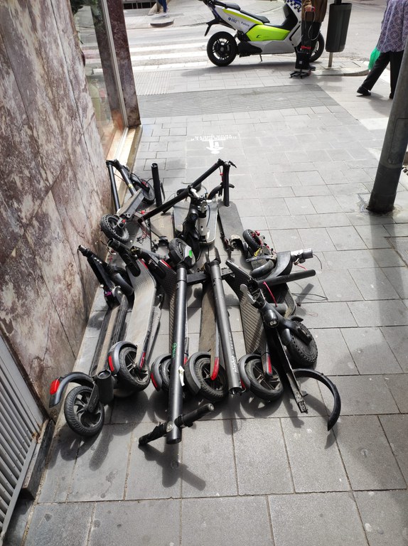 VMPs encontrados en el establecimiento.