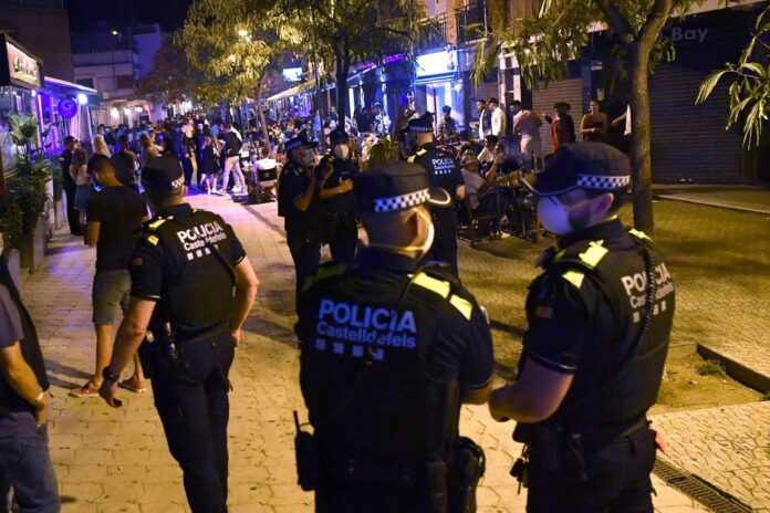 Unidades de la policía local (Ayuntamiento de Castelldefels)