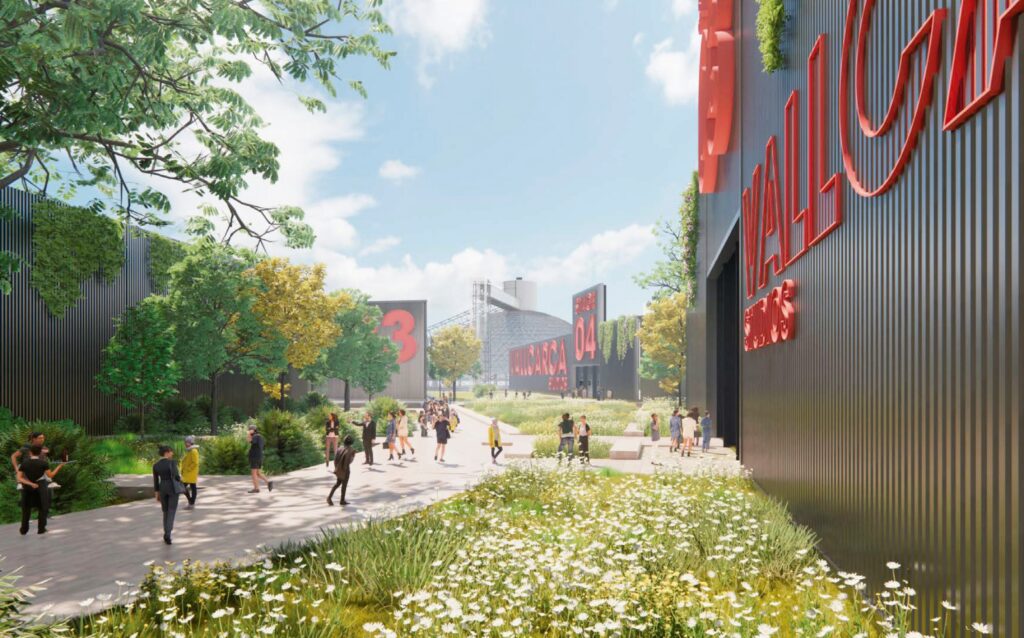 Vista de algunos platós de rodaje (OUA/MIAS)