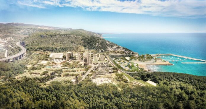 Render del futuro proyecto en la cementera de Vallcarca (FCC)