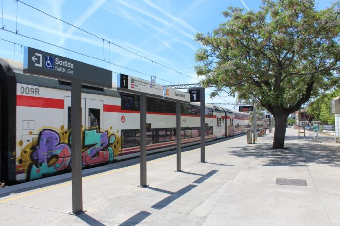 Estación de Castelldefels (Ayuntamiento de Castelldefels)