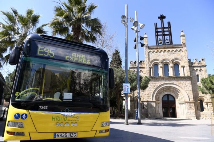 Un E95 (Foto: Ayuntamiento de Castelldefels)