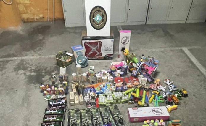 Juguetes incautados (Foto: Policía Local)