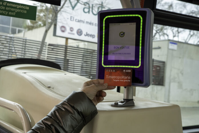 La nueva tarjeta metropolitana (Foto: AMB)