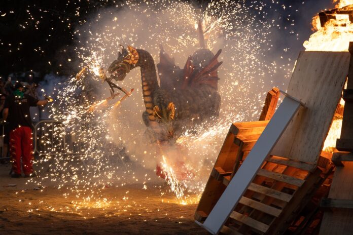 Imagen de la Verbena del año pasado (Foto: Ayuntamiento de Castelldefels)