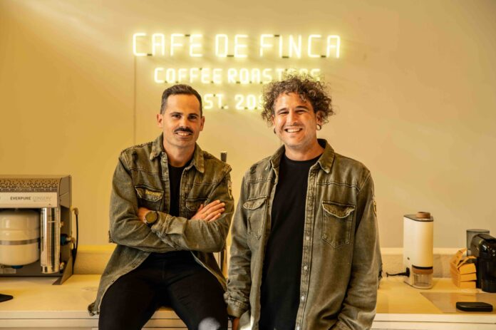 Jonathan Moral y Juan Pendas de Café de Finca