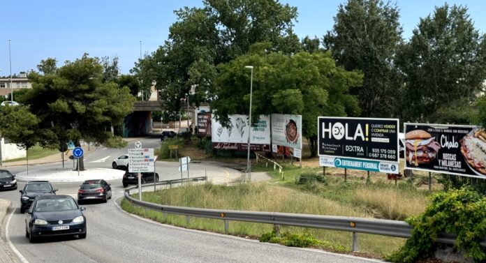 Parcela número 152 de la avenida Constitución (Foto: Castelldefels Digital)