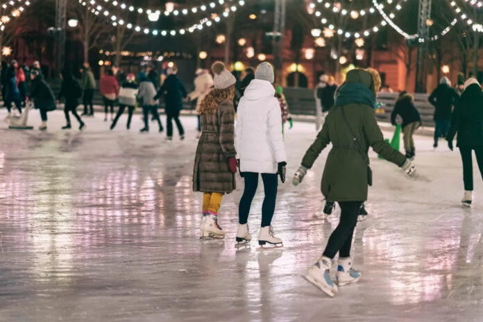 Una pista de hielo. Foto: Adobe Stock.