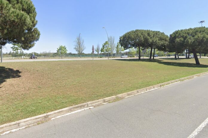 Zona donde se ubicarán las plazas de aparcamiento (Foto: Google Maps)