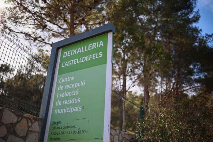 Deixalleria de Castelldefels (Foto: Castelldefels Digital)