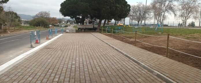 Nueva zona de aparcamiento (Foto: Ayuntamiento de Castelldefels)