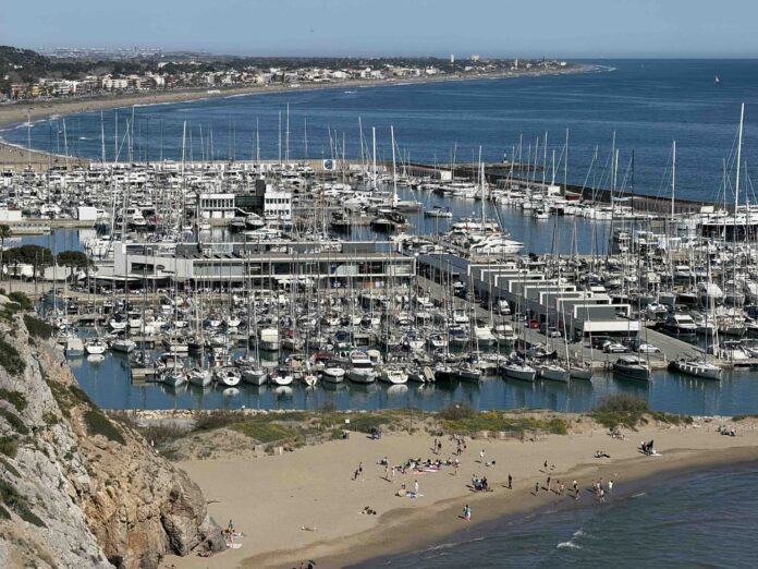 Port Ginesta y toda la costa castelldefelense (Foto: Castelldefels Digital)