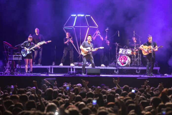 Imagen de archivo de un concierto de Els Catarres (Foto: martitorrasmayneris.com)