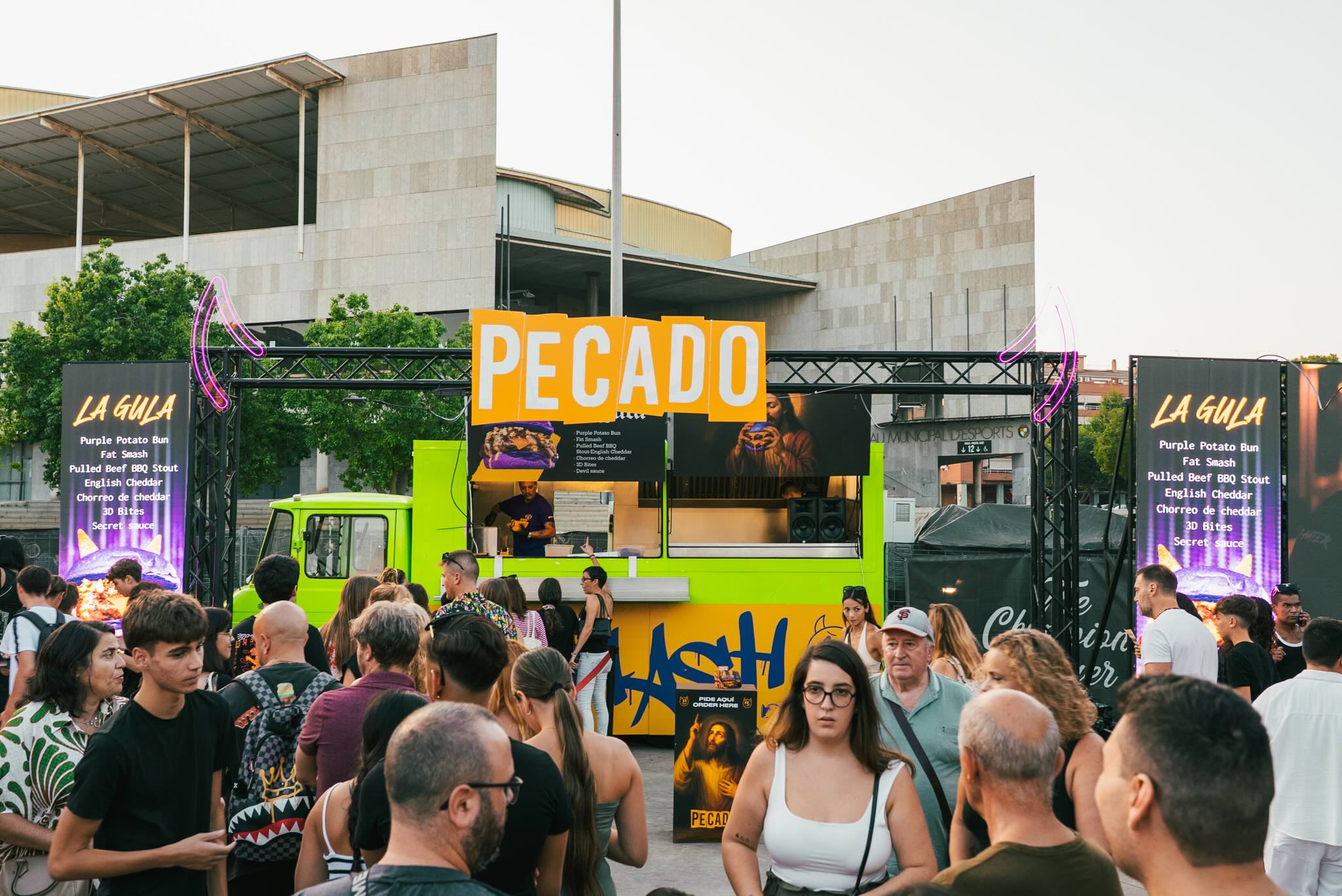 Pecado en ‘The Champions Burger’