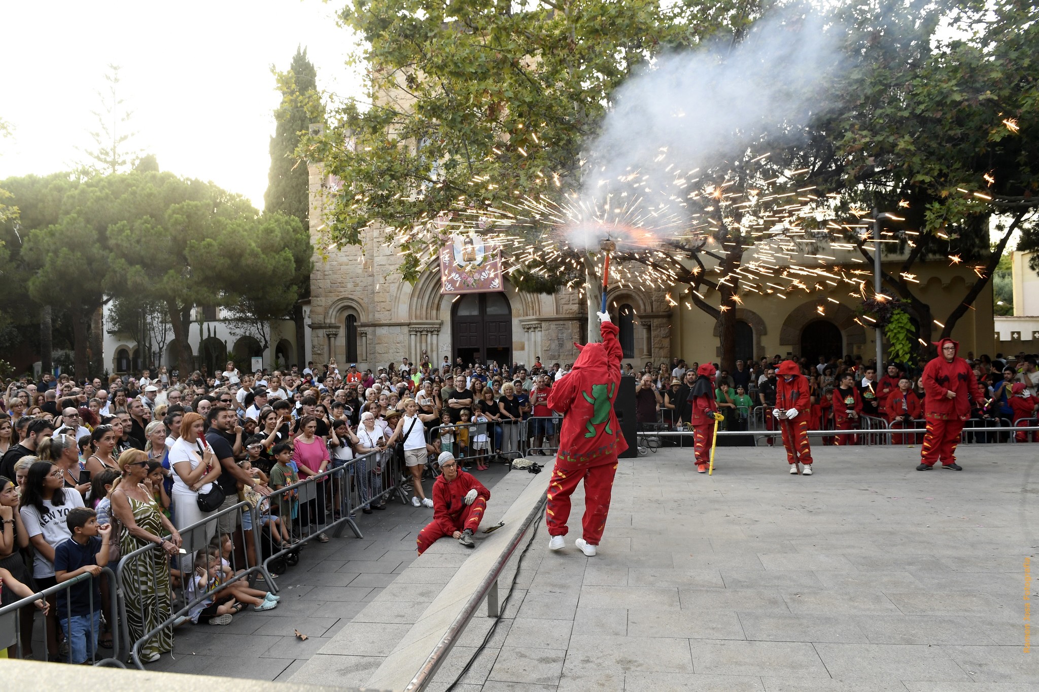 Una de las actividades de la Fiesta Mayor del año pasado (Foto: Ayuntamiento de Castelldefels)