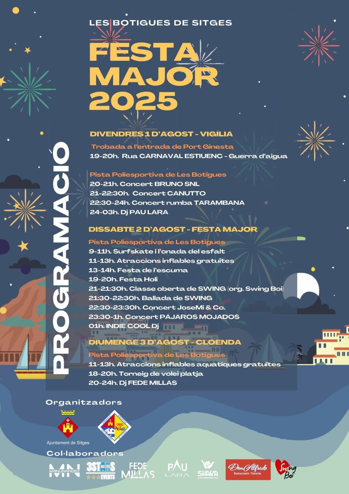 Programación completa.