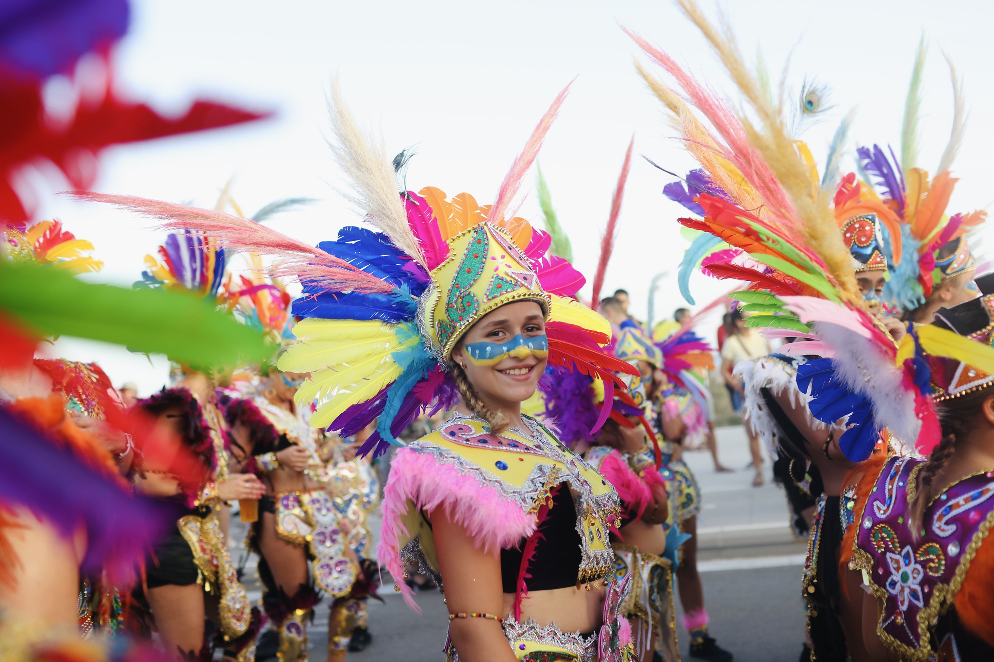 Imagen del Carnaval de Verano de 2024 (Foto: Ayuntamiento de Castelldefels)