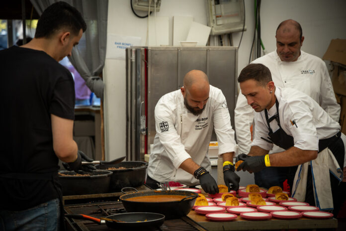 Mostra de Cuina del año anterior. Foto: Ayto. de Castelldefels.