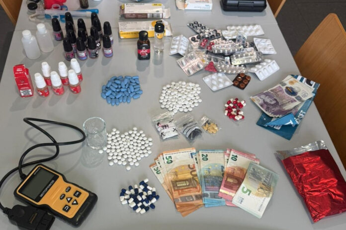 Material requisado. Foto: Policía Local.