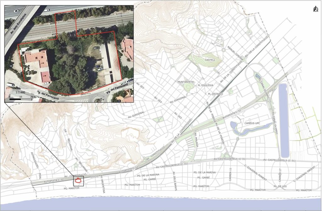 Zona del proyecto previsto.