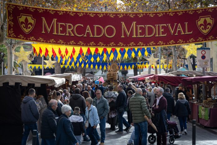 Mercado Medieval del año pasado. Foto: Ayto. de Castelldefels.