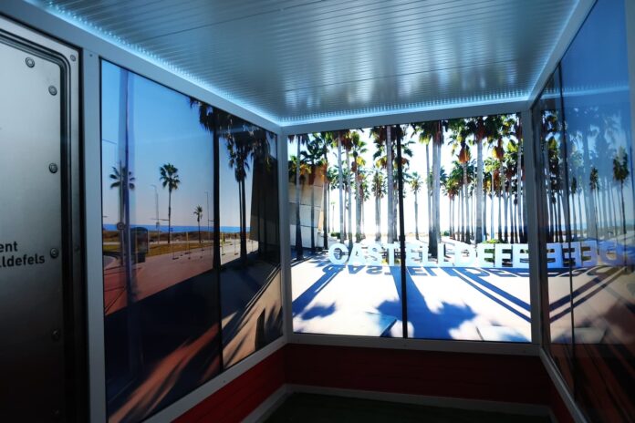 Ascensor Mágico. Foto: Ayto. de Castelldefels.