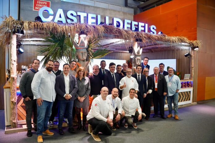 Delegación castelldefelense en FITUR 2025. Foto: Ayto. de Castelldefels.