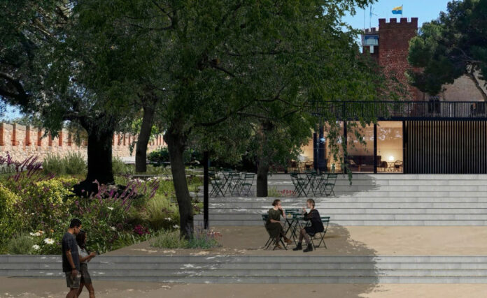 Uno de los renders publicados. Foto: Ayto. de Castelldefels.