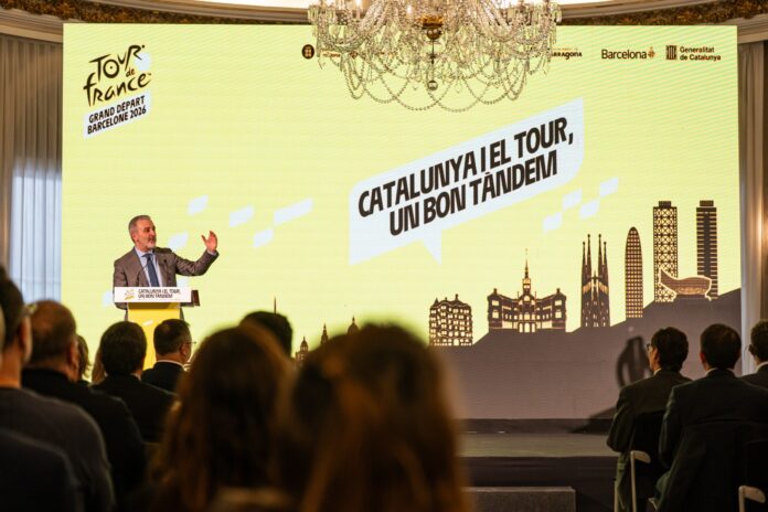 Presentación del Grand Départ. Foto: Diputació de Barcelona.