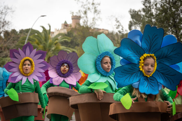 Imagen de archivo de la Rua de Carnaval. Foto: Ayto. de Castelldefels.