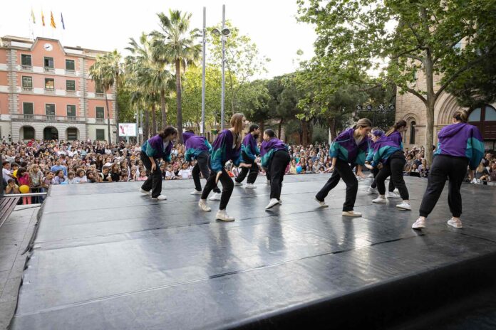 Imagen de archivo del Día Internacional de la Danza. Foto: Ayto. de Castelldefels.