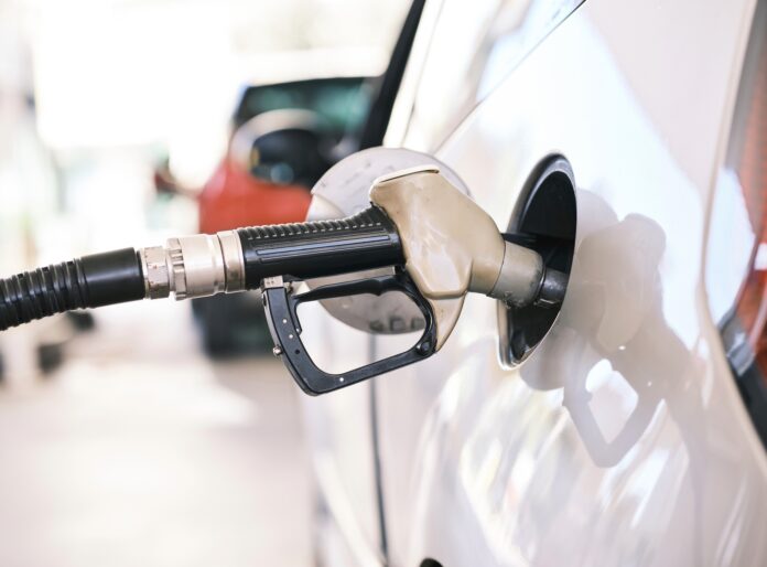 Surtidor repostando combustible en un vehículo. Foto: pixabay.