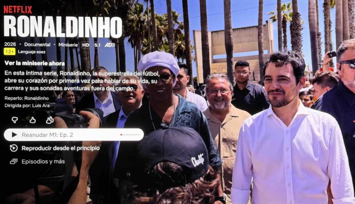 'Ronaldinho: El Único' en Netflix.
