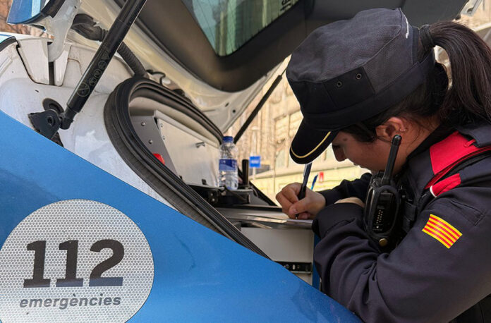 Agente de los Mossos d'Esquadra. Foto: Mossos.