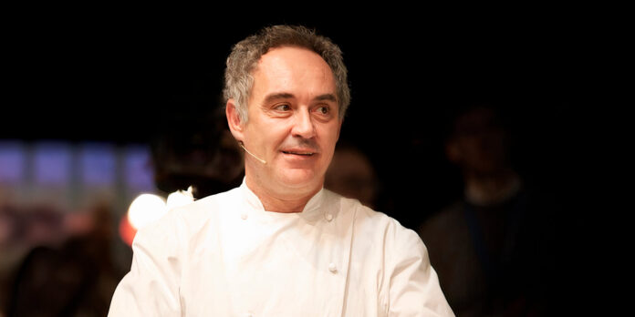 Ferran Adrià. Foto:castelldefelsgastro.com.